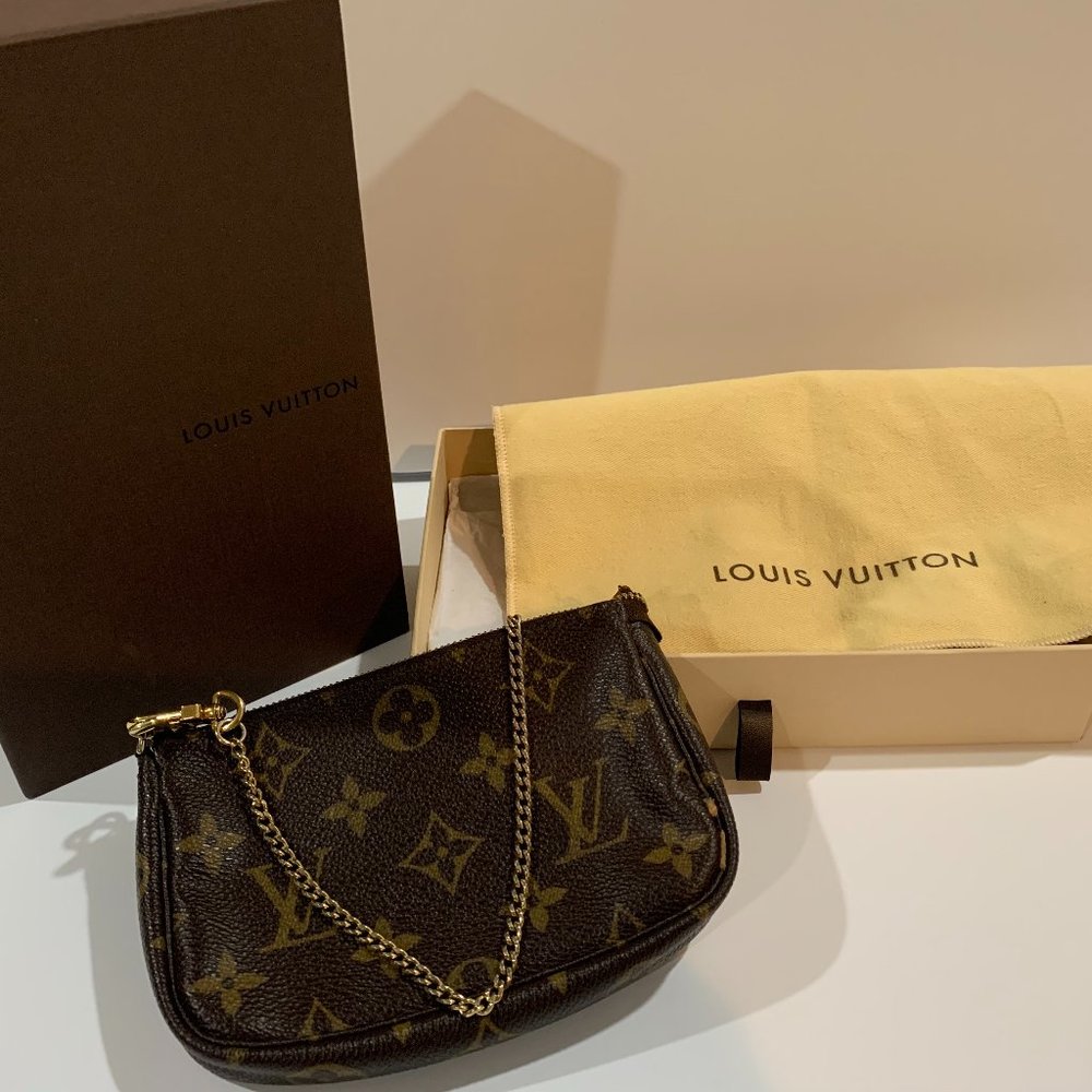 Auth. LV Mini Pochette Accessoires